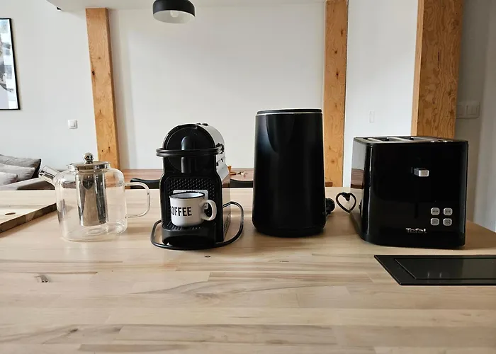 Apartament Spacious Modern Loft, 2 Bedrooms, 95m2, Free Parking